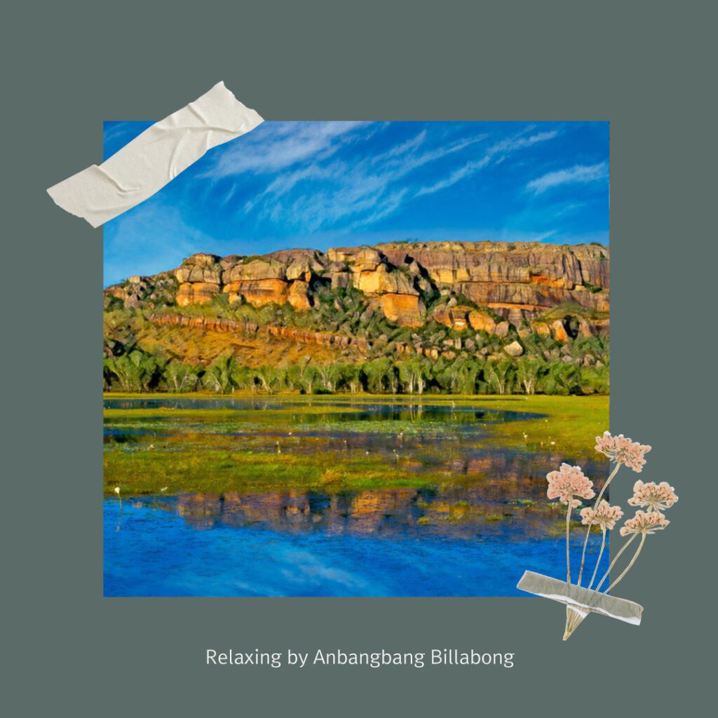 Senior Adventure in Kakadu 6 - Senior Adventure in Kakadu Relaxing by Anbangbang Billabong